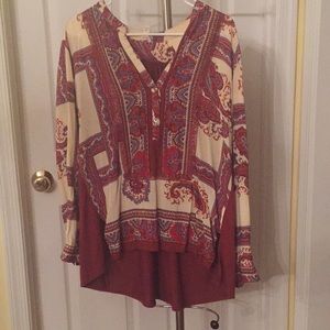 Anthropologie top size med